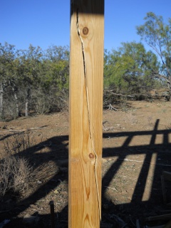 Porch Post Broken After Too Much Twisting