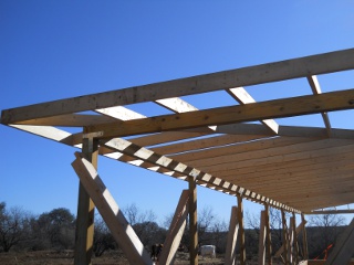 Porch Roof Rafters Hip Rafters Full View