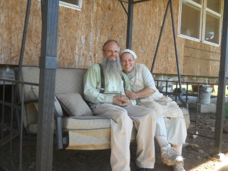 David & Susan on Porch Swing