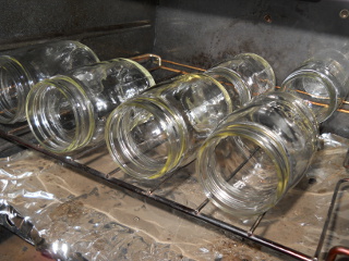 Warming Butter Preserving Jars