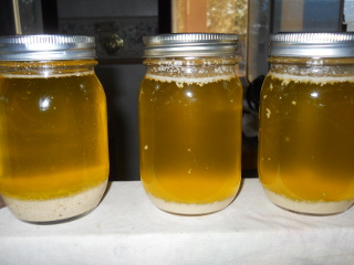 Melted Butter in Canning Jars