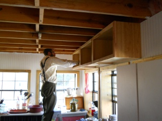 Fall Ranchfest 2012 Cottage Cabinets Installing