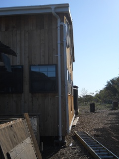 Fall Ranchfest 2012 Cottage Rain Harvesting Piping Complete