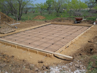 Spring Ranchfest 2012 Cabin Foundation Forms and Rebar