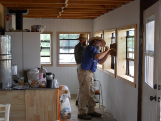 Spring Ranchfest 2012 Coating the Cottage Window Sills