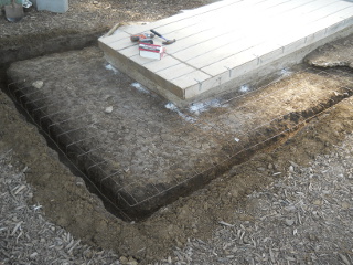 More Concrete Mesh Installed