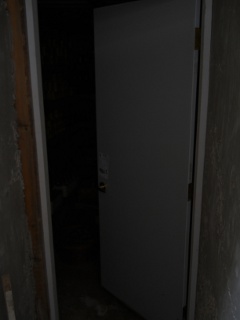 Root Cellar Small Door Entrance