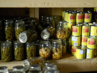 Root Cellar Jars and Cans