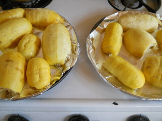 Cut Spaghetti Squash Fruit