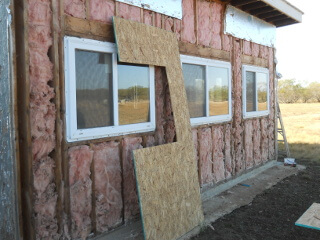 Summer Kitchen North External Wall Removed