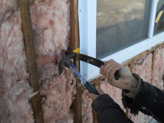 Removing Summer Kitchen Window