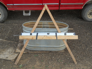 A-Frame Levelling Tool for Planning Field Swales