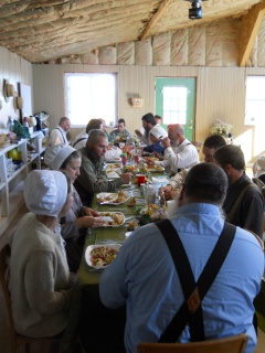 Thanksgiving 2011 Meal Time Around the Table