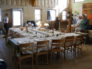 Thanksgiving 2012 Table Setting and Decorations