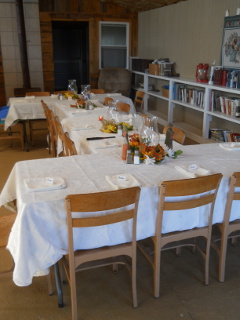 Thanksgiving Decorated Table