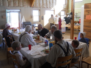 The Community Group During the Meal