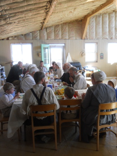 And Even More of The Community Group During the Meal