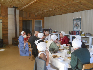 More Eating the Thanksgiving Meal Together