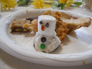 A Snowman Delectable