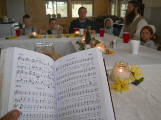 Singing a Psalm