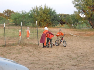 The Children Having Fun Outside on The 12th Orange Day, 2012