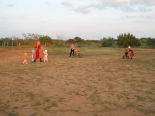 More of The Children Having Fun Outside on The 12th Orange Day, 2012