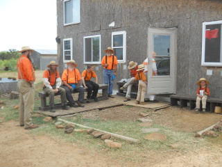 Men Fellowshipping Pre-Meal