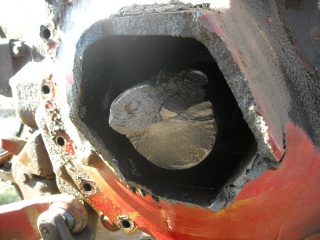 Farmall 806 Tractor Broken Axle and Casing