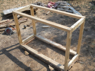 New Well Box Frame