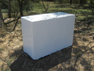 New Well Box Painted